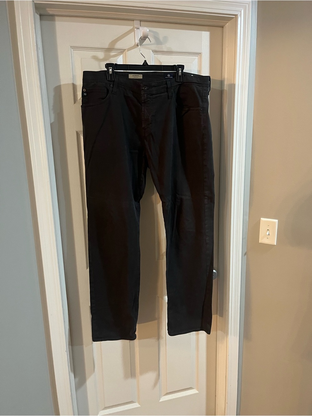 Ag Adriano Goldschmied Slim Black Men's Jeans